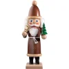 HODREWA Nutcrackers|Nutcracker "Santa Claus", Brown