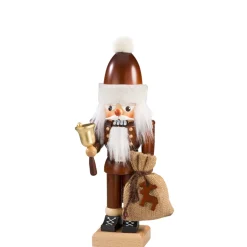 Christian ULBRICHT Nutcrackers|Nutcracker "Santa Claus With Bell" Natural, 11.8 Inch