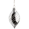 * Tree Baubles And Set Offers|Olive Silver With Silver Spirals