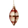 * Tree Baubles And Set Offers|Olive With Check Pattern White Matt