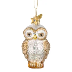 Poesie in Glas Glass Tree Decorations|Owl