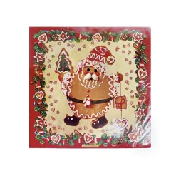 * Table Decorations|Paper Napkins "Gingerbread Time"