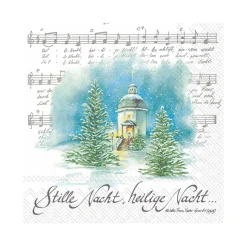 * Table Decorations|Paper Napkins "Silent Night"