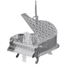 * Brass Tree Decorations|Piano, Silver-Plated