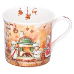 * Table Decorations|Porcelain Mug "Christmas Bakery"