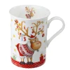 * Table Decorations|Porcelain Mug "Moose"