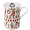 * Table Decorations|Porcelain Mug "Winter Time"