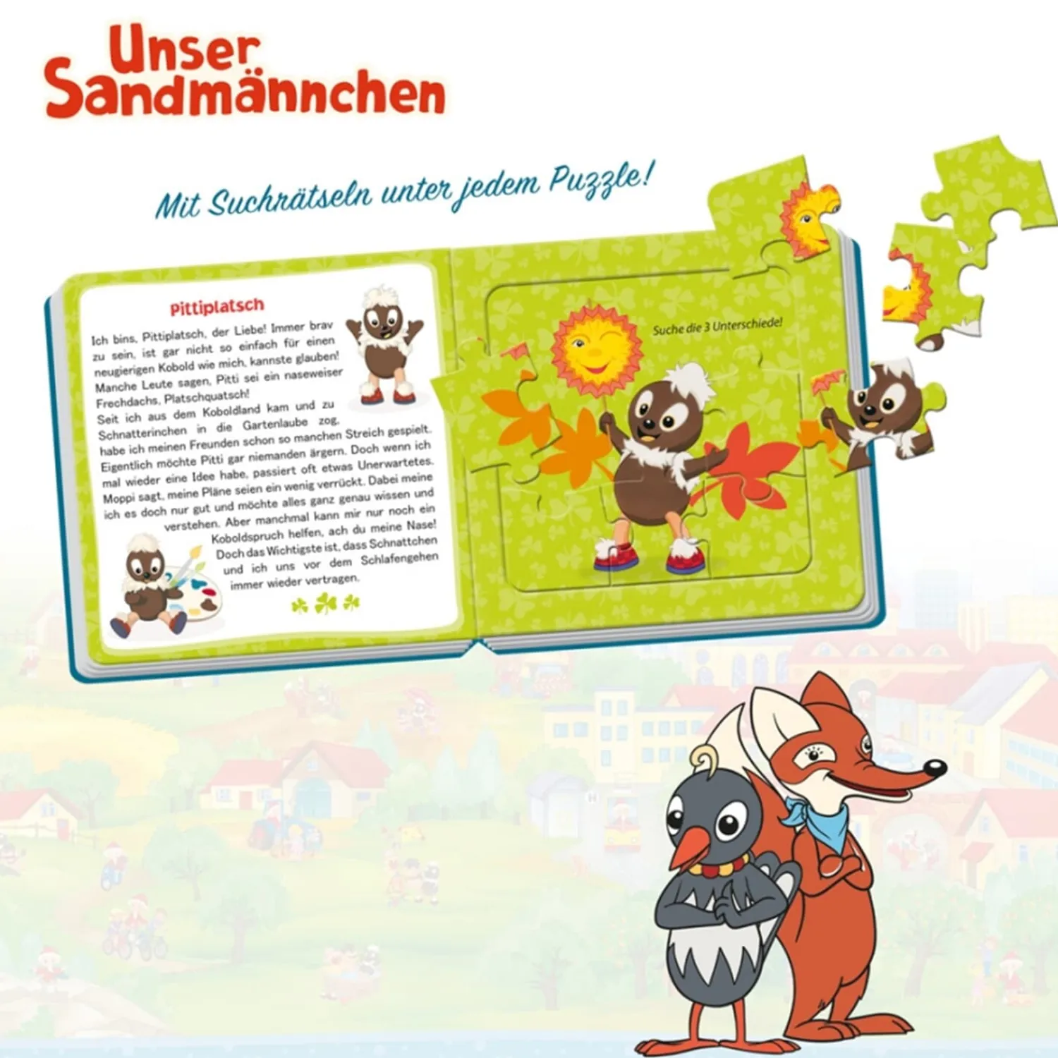Trötsch Verlag Toys|Puzzle Book "Sandman"