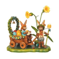 Hubrig Volkskunst Hubrig Miniatures|Rabbits On The Spring Meadow