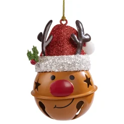 * Metal Tree Decorations|Reindeer Bell