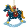 * Wood Tree Decorations|Rocking Horse
