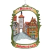 * Pewter Tree Decorations|Rothenburg Plonlein