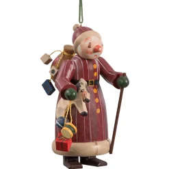* Wood Tree Decorations|Santa Claus