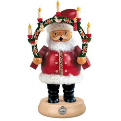 Müller Kleinkunst Incense Smokers|Santa Claus With Candles, Incense Smoker
