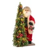 * Decorative Figurines|Santa Claus With Christmas Tree And Locomotive