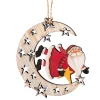 * Hanging Decorations|Santa In The Moon