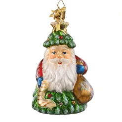 Poesie in Glas Glass Tree Decorations|Santa Tree