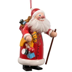 * Wood Tree Decorations|Santa With Gifts