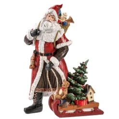 * Decorative Figurines|Santa With Sledge