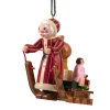 * Wood Tree Decorations|Santa's Sledge
