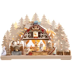 * Schwibbogen|Schwibbogen "Christmas Bakery", 115V With Usb A Port