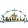 * Kathe's Original Figurines|Schwibbogen "Christmas Market", 115V