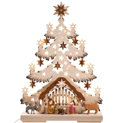 * Schwibbogen|Schwibbogen "Holy Family" 230V