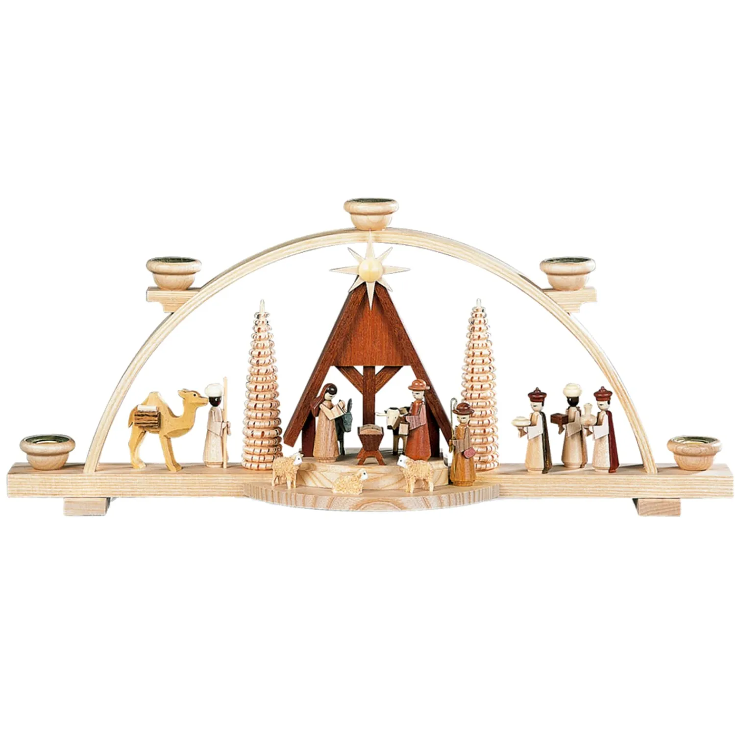 Müller Kleinkunst Schwibbogen|Schwibbogen "The Birth Of Christ"