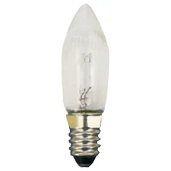 * Spare Parts & Accessories|Short Screw Thread Bulb, 46V/3W/E10, Height 1.5" (40Mm)