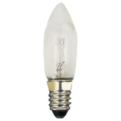 * Spare Parts & Accessories|Short Screw Thread Bulb, 23V/3W/E10, Height 1.5" (40Mm)