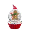 * Snow Globes|Snow Globe "Gingerbread Muffin"
