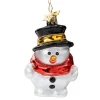 Poesie in Glas Glass Tree Decorations|Snowman