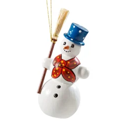 * Wood Tree Decorations|Snowman
