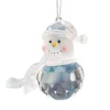 * Acrylic Tree Decorations|Snowman Ball