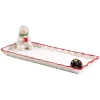 * Table Decorations|Snowman, Cookie Plate