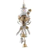 * Metal Tree Decorations|Snowman With Bell