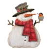 * Decorative Figurines|Snowman's Robin
