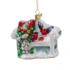 Poesie in Glas Glass Tree Decorations|Snowy Garden Bench