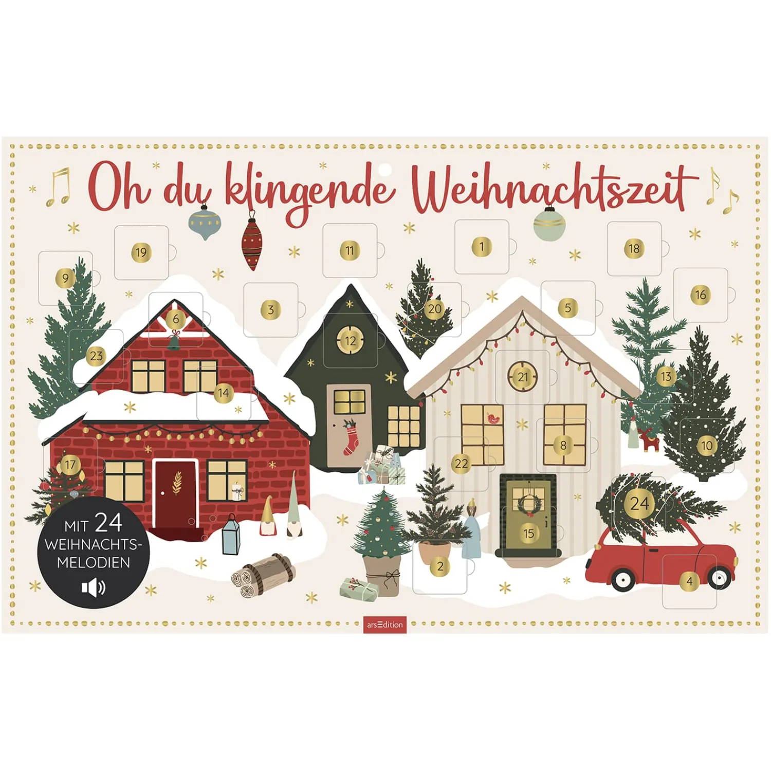 * Advent Decorations & Calendars|Sound Advent Calendar " Oh You Sounding Christmas Time"