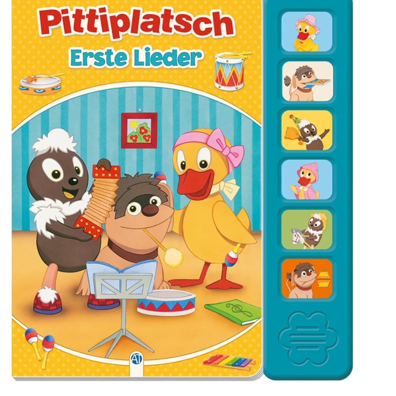 Trötsch Verlag Toys|Sound Book "First Songs With Pittiplatsch"