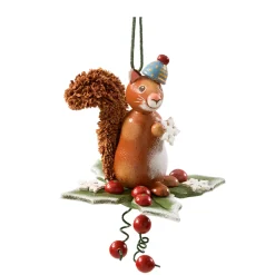 * Wood Tree Decorations|Squirrel