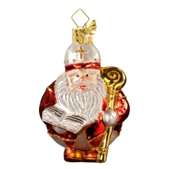 Poesie in Glas Glass Tree Decorations|St. Nicholas (Round)