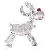 * Decorative Figurines|Standing Reindeer With Red Nose
