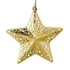 * Brass Tree Decorations|Star, Gold