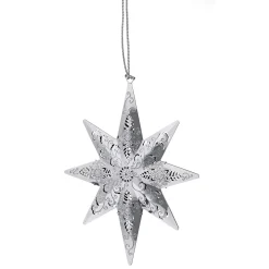 * Brass Tree Decorations|Star, Silver