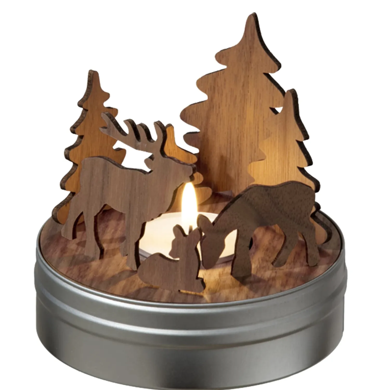 designimdorf Nativity Scenes|Story In Tin "Winter Forest"