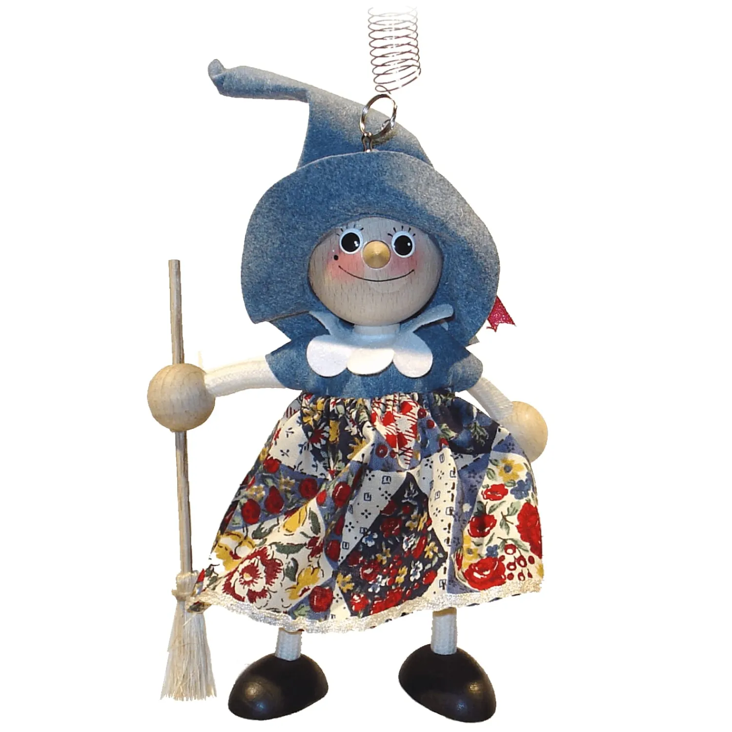 * Toys|Swinging Figure "Witch", Blue