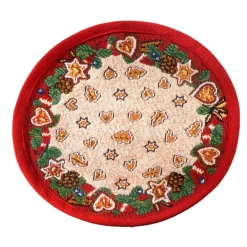 * Table Decorations|Table Cloth "Gingerbread" R 9.05 Inch