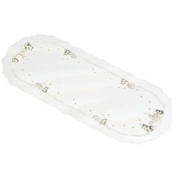 * Table Decorations|Table Runner "Winter Village" 36X88 Cm
