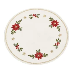 * Table Decorations|Tablecloth "Poinsettia" R 7.87 Inch
